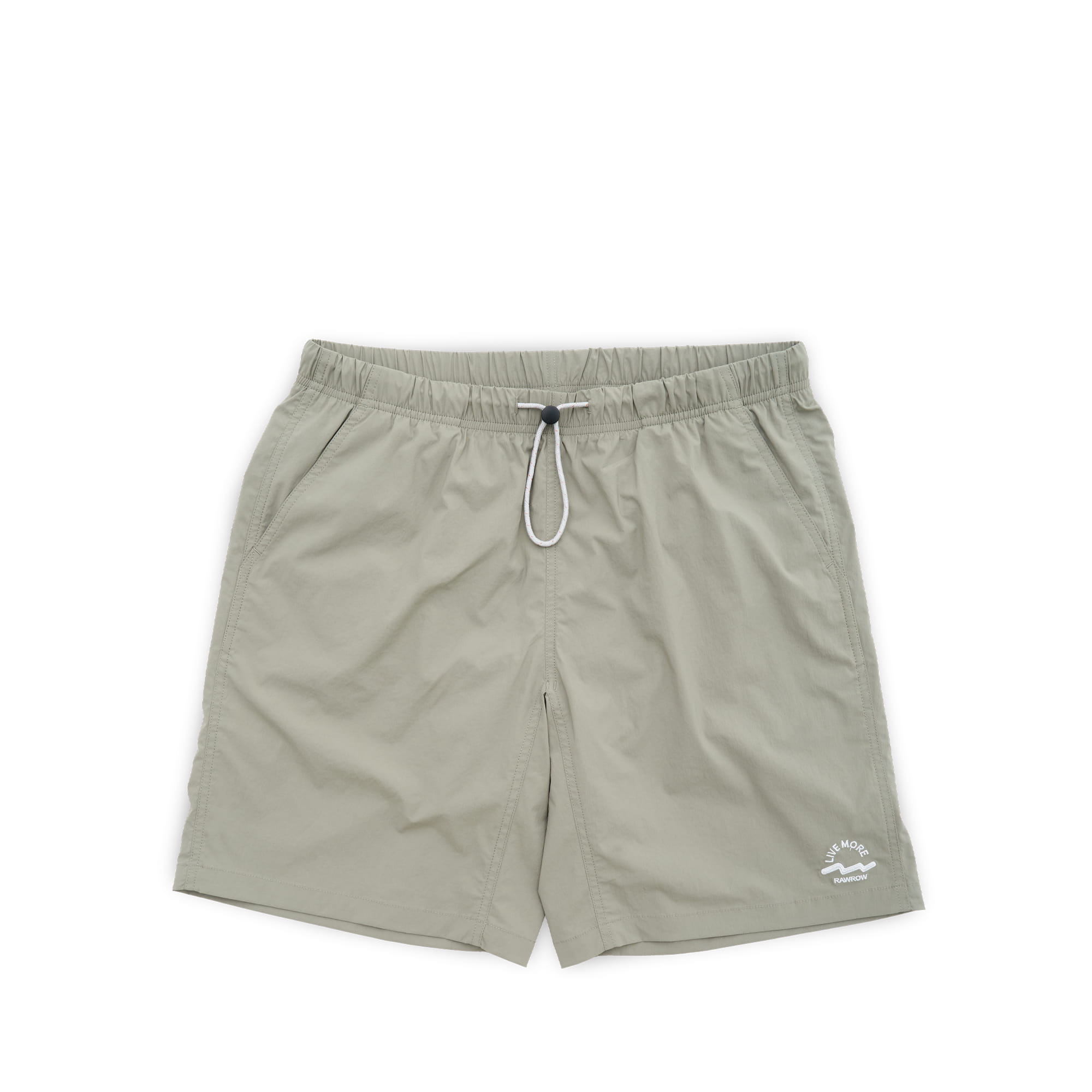 PACKABLE STRING SHORTS 003 SAGE GREEN