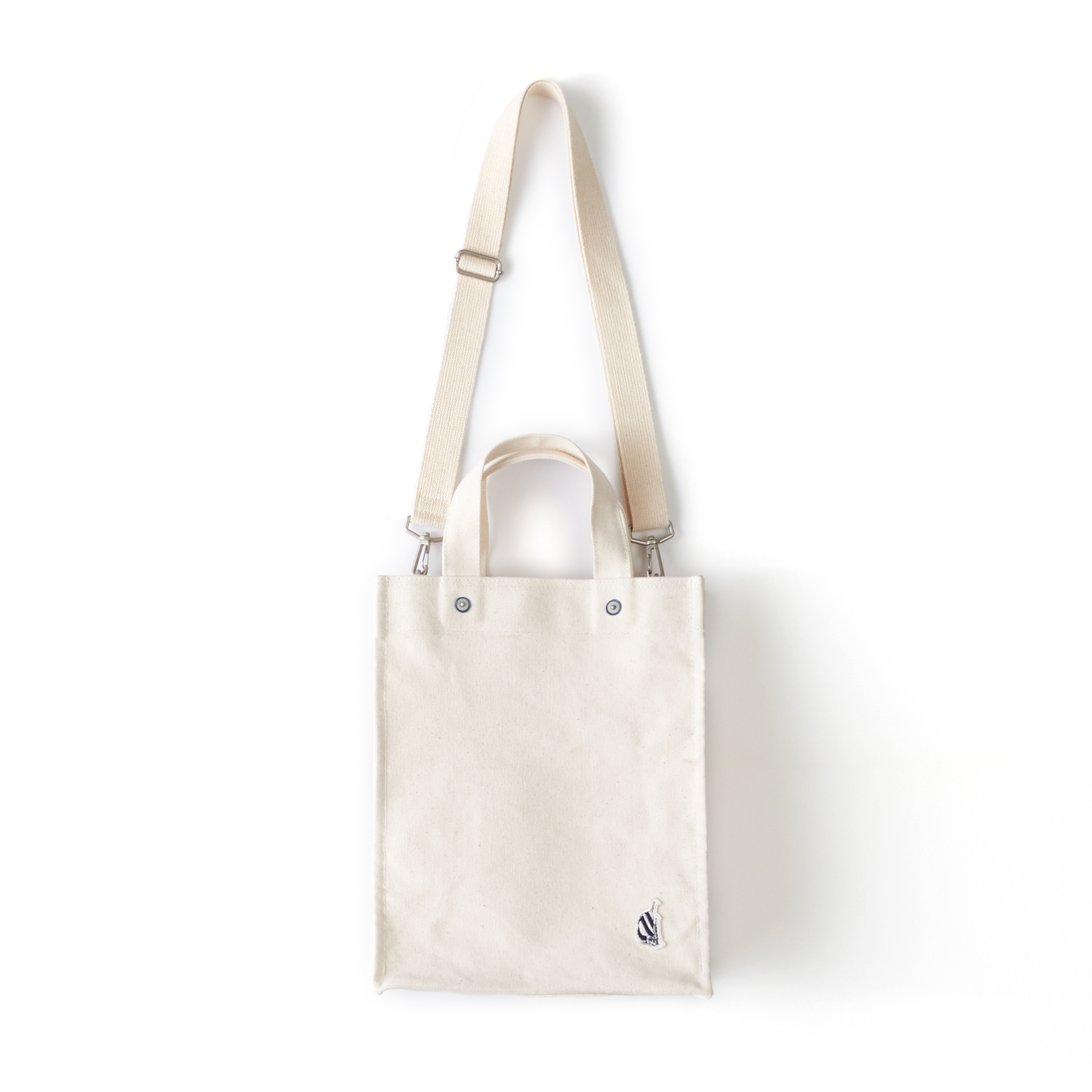 POINT TOTE BAG 011 OFF WHITE