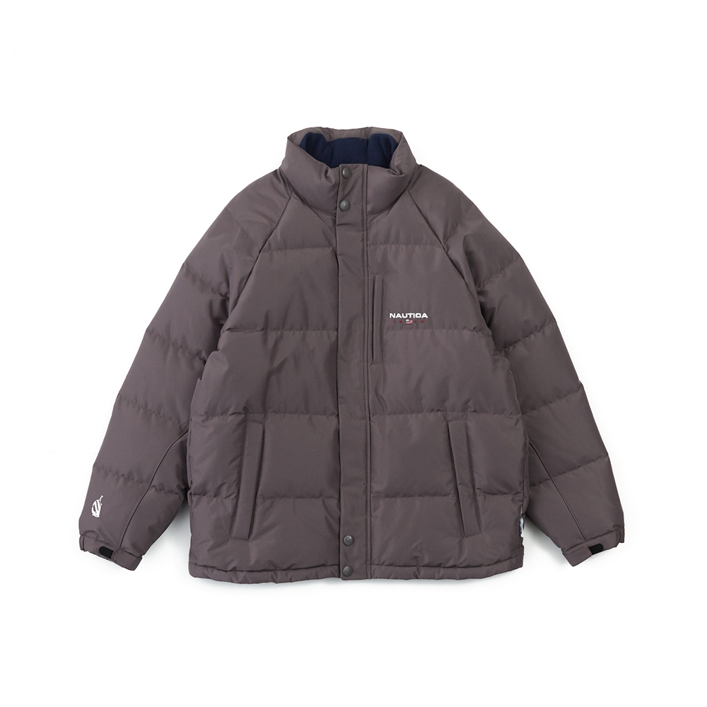 83 FLAG YACHT DOWN JACKET 104 TAUPE GREY