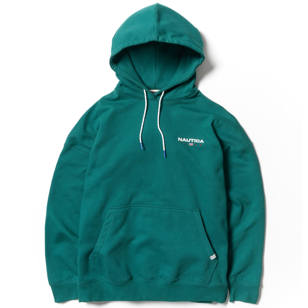 83 FLAG SMALL HOODIE 339 GREEN