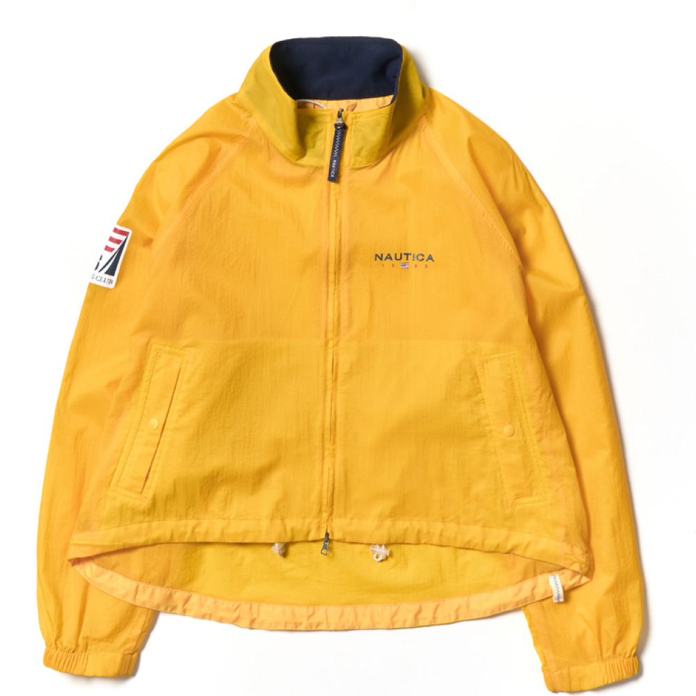 CROPPED AIR YACHT PARKA 044 YELLOW